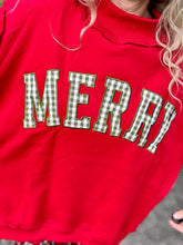 The MERRY plaid pullover