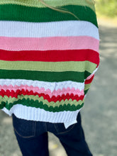 The Holiday ribbon sweater