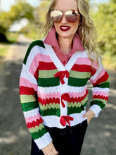 The Holiday ribbon sweater