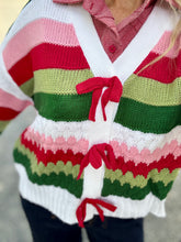 The Holiday ribbon sweater