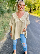 The Claremore tunic blouse