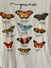 The beautiful butterfly tee
