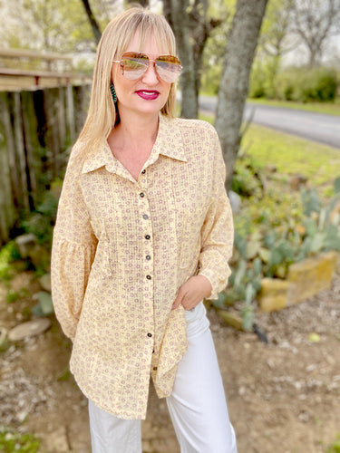 The spring sprout blouse