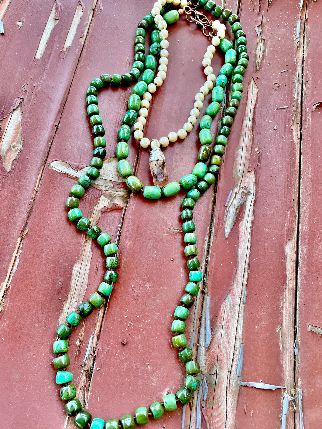 The turquoise trail necklaces