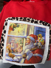 Vintage Santa patch sweatshirt