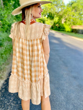 The Prairie plaid dress