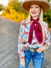 The hundred horse button up