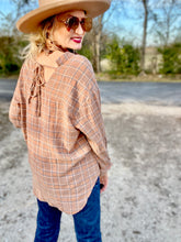 The Piccadilly plaid top