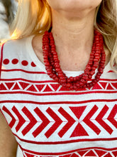 Red river necklace
