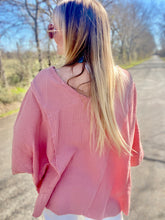 The pink pixie blouse