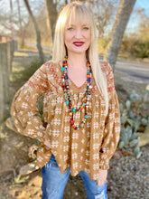 The honey mustard blouse
