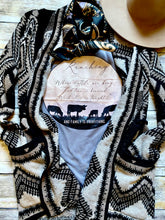 Midnight skies sweater cardigan