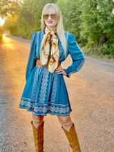The Teal tides dress