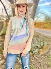 The Santa Fe skies sweater